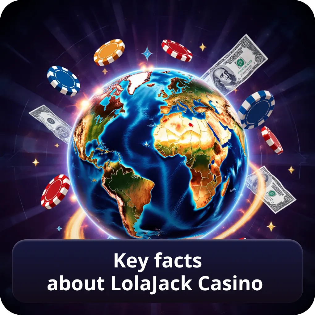Key facts about LolaJack Casino