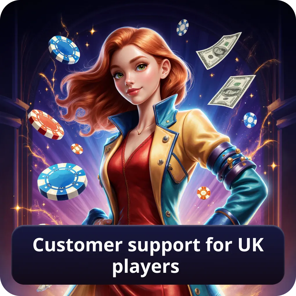 Customer support for UK players